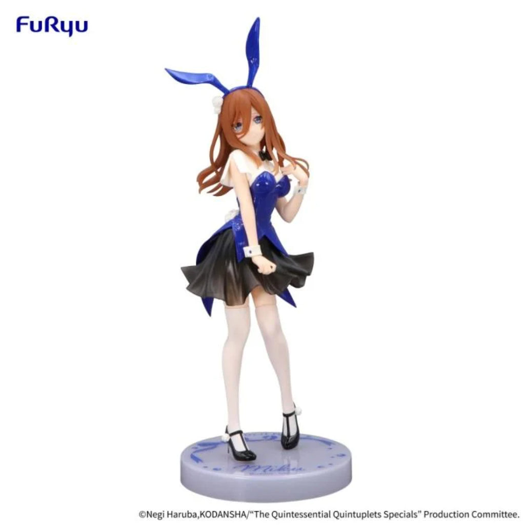 FuRyu Nakano Miku Color Bunny Ver. The Quintessential Quintuplets Trio-Try-It Figure