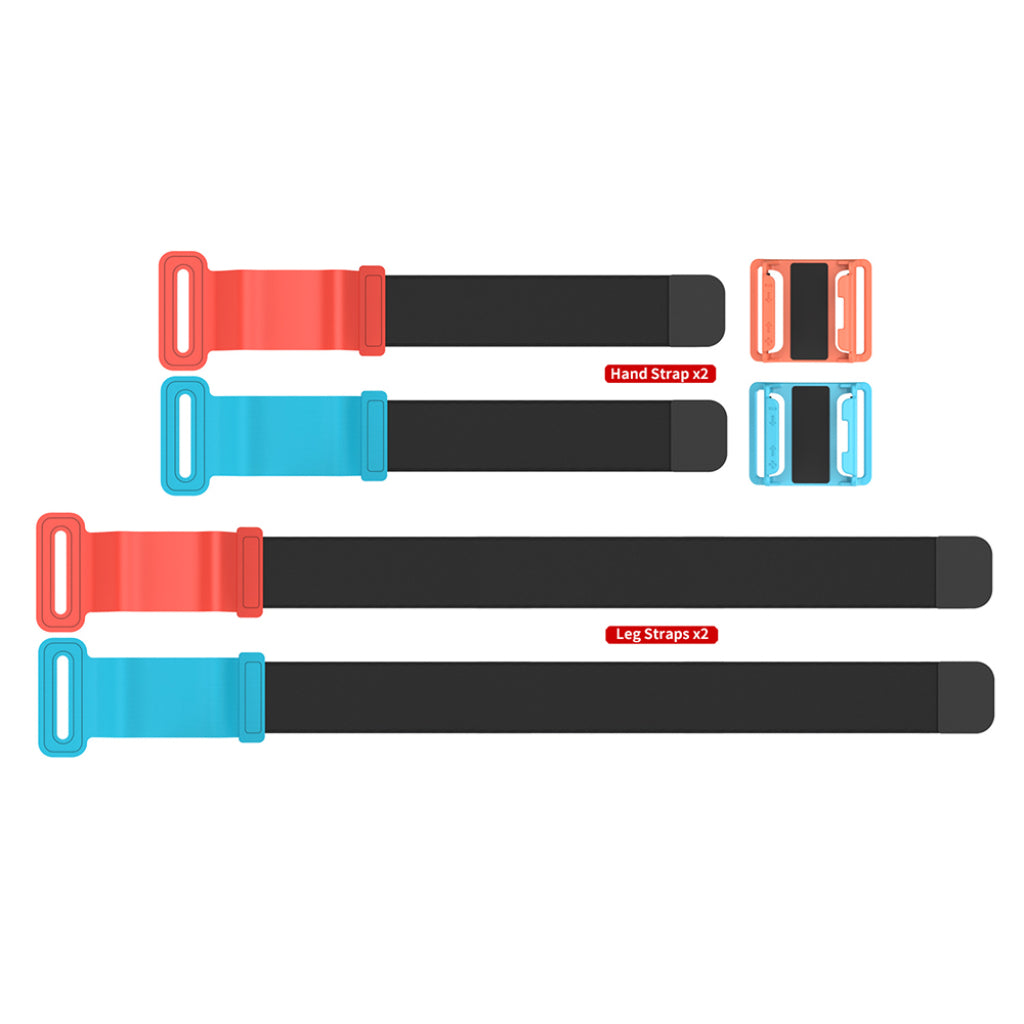 Dobe NS2 Hand and Leg Strap Blue/Orange (TNS-3180B Blue Orange)