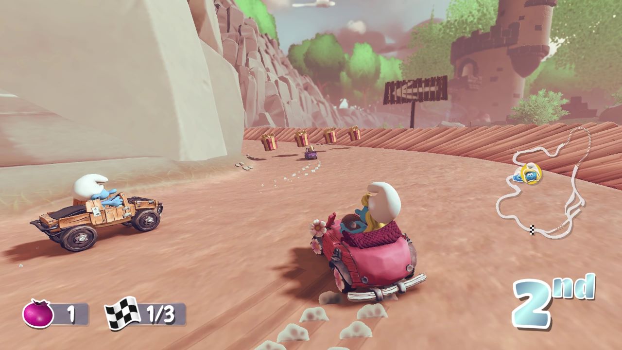 PS5 Smurfs Kart