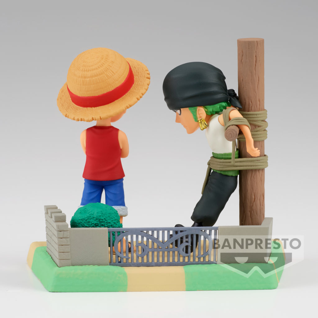 Banpresto Monkey D.Luffy Vs Roronoa Zoro WCF Log Stories One Piece