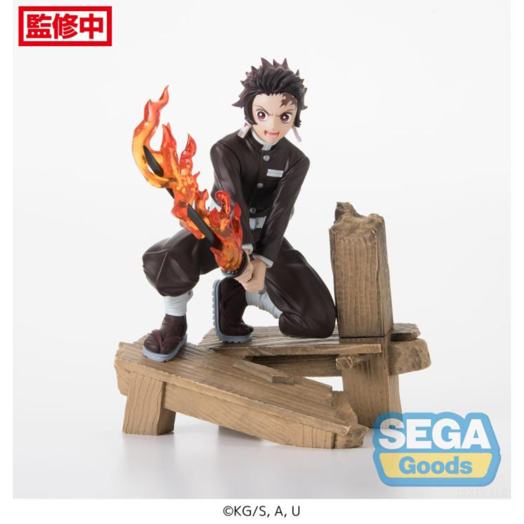 Sega Tanjiro Kamado Swordsmith Village Arc Xross Link Demon Slayer: Kimetsu no Yaiba Figure