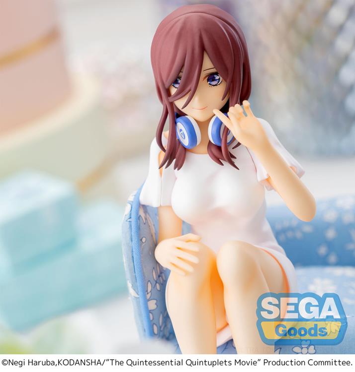 Sega PM Nakano Miku Chokonose The Quintessential Quintuplets Figure