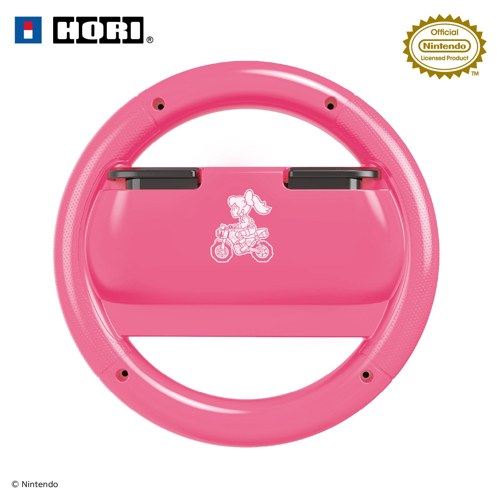 HORI Mario Kart World Racing Wheel for Nintendo Switch 2 (Peach) (NSX-089)