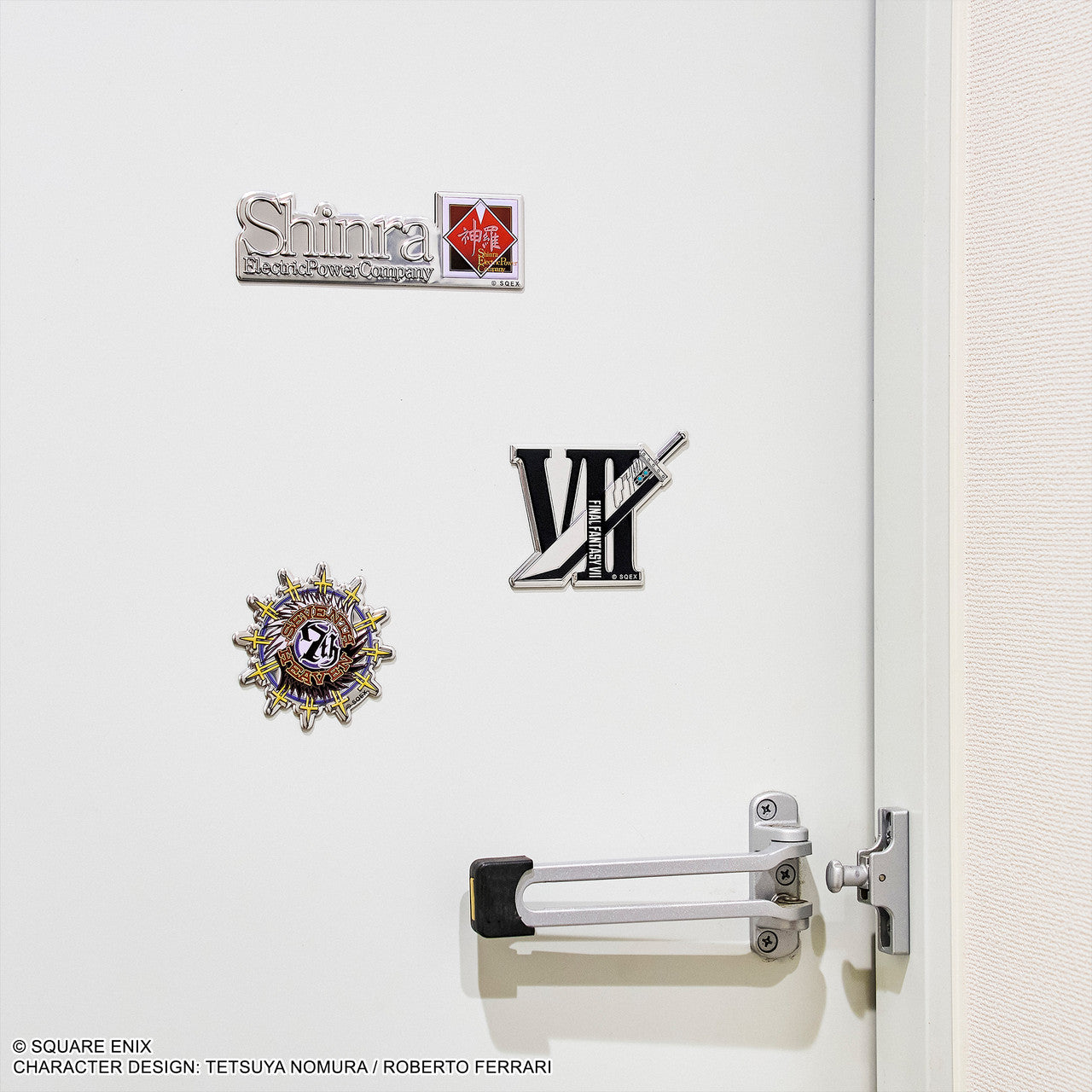 Square Enix Shinra Final Fantasy VII Rebirth Aluminum Magnet