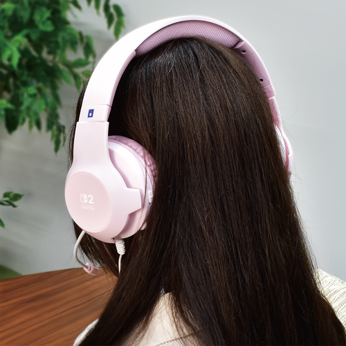 HORI Gaming Headset for Nintendo Switch 2 - Pink (NSX-113)