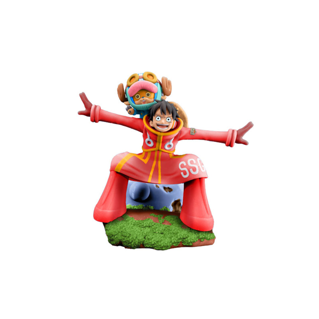 MegaHouse One Piece Petitrama Logbox Re Birth Egghead Set