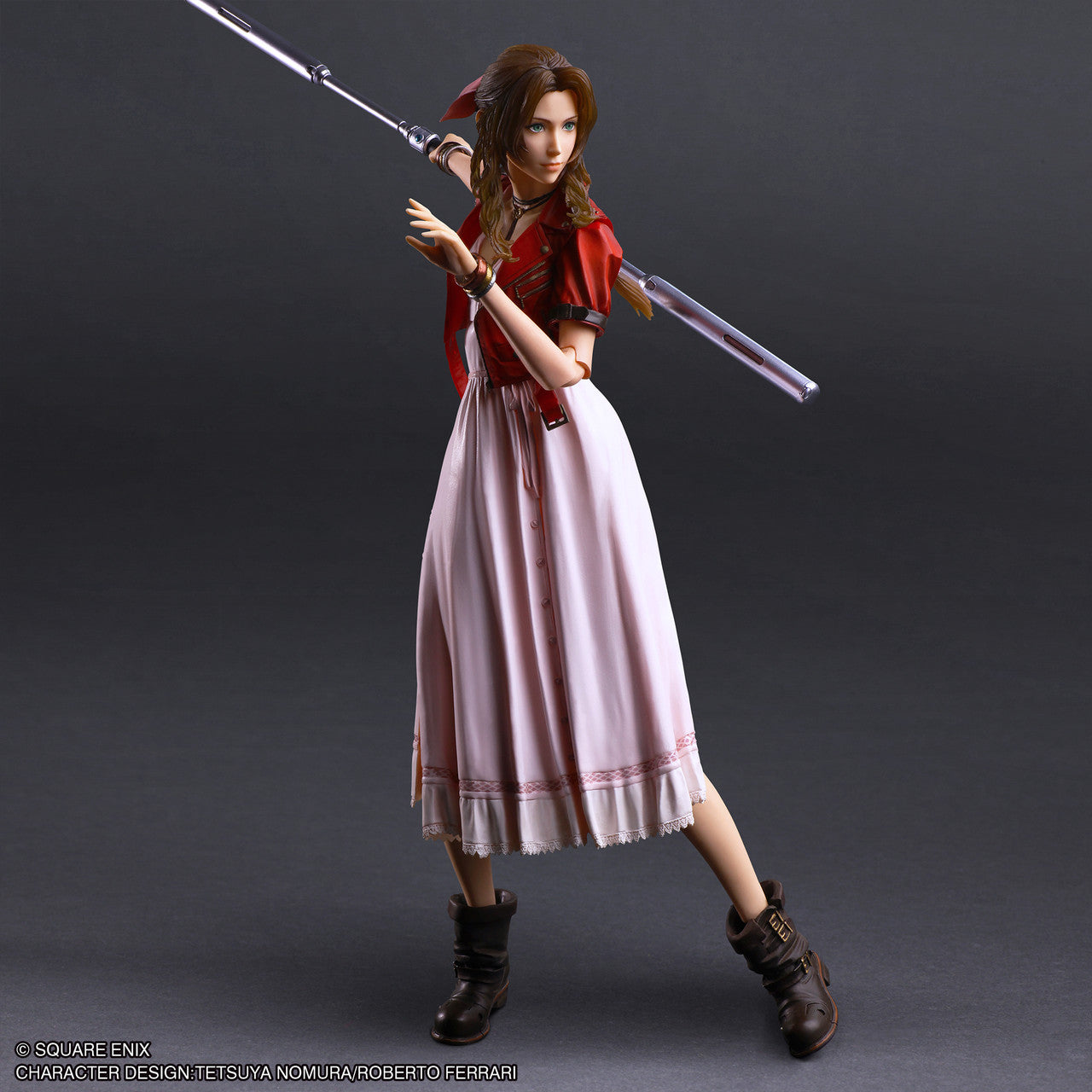 Square Enix Final Fantasy VII Rebirth Play Arts Kai Action Figure - Aerith Gainsborough