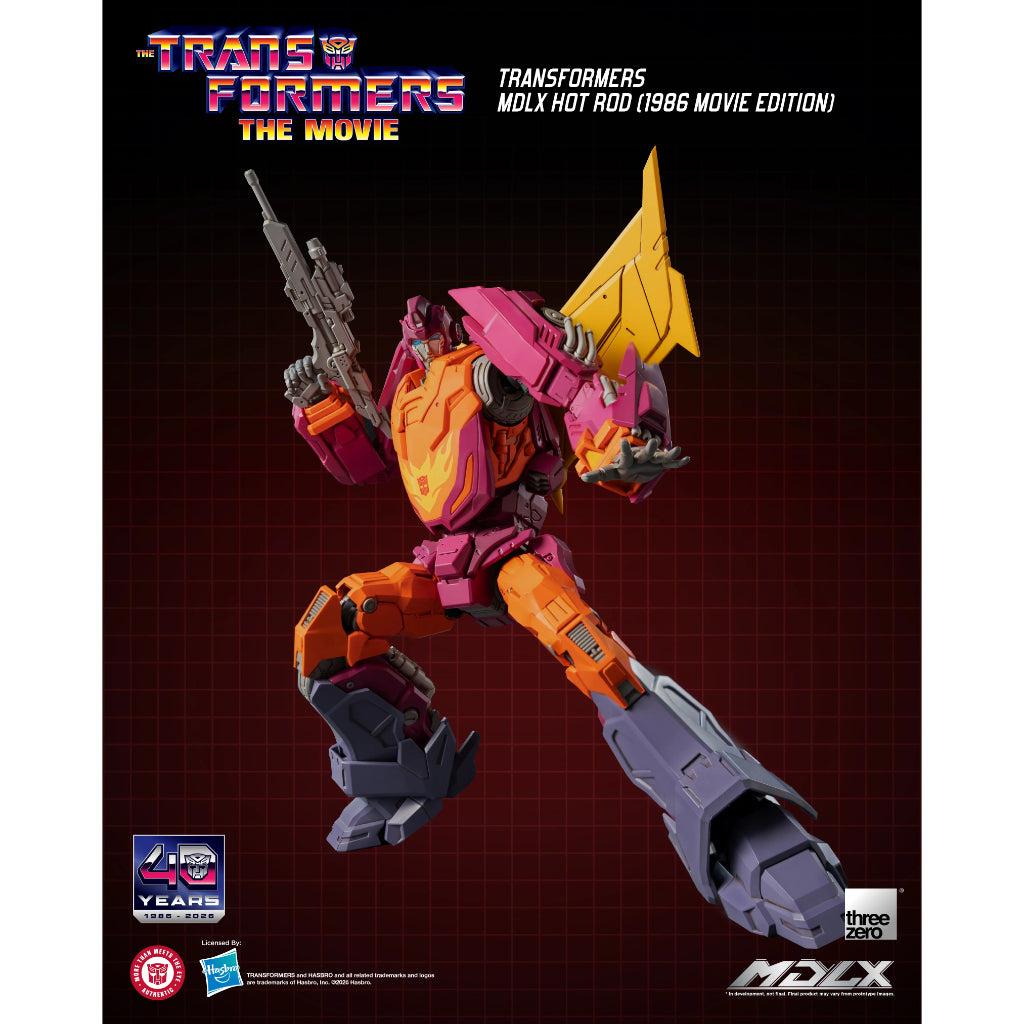 MDLX Scale Transformers - Hot Rod (1986 Movie Version) (Kelvin Sau Redesign)