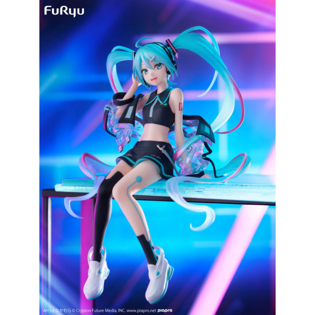 FuRyu Hatsune Miku Neon Cyber Noodle Stopper Figure
