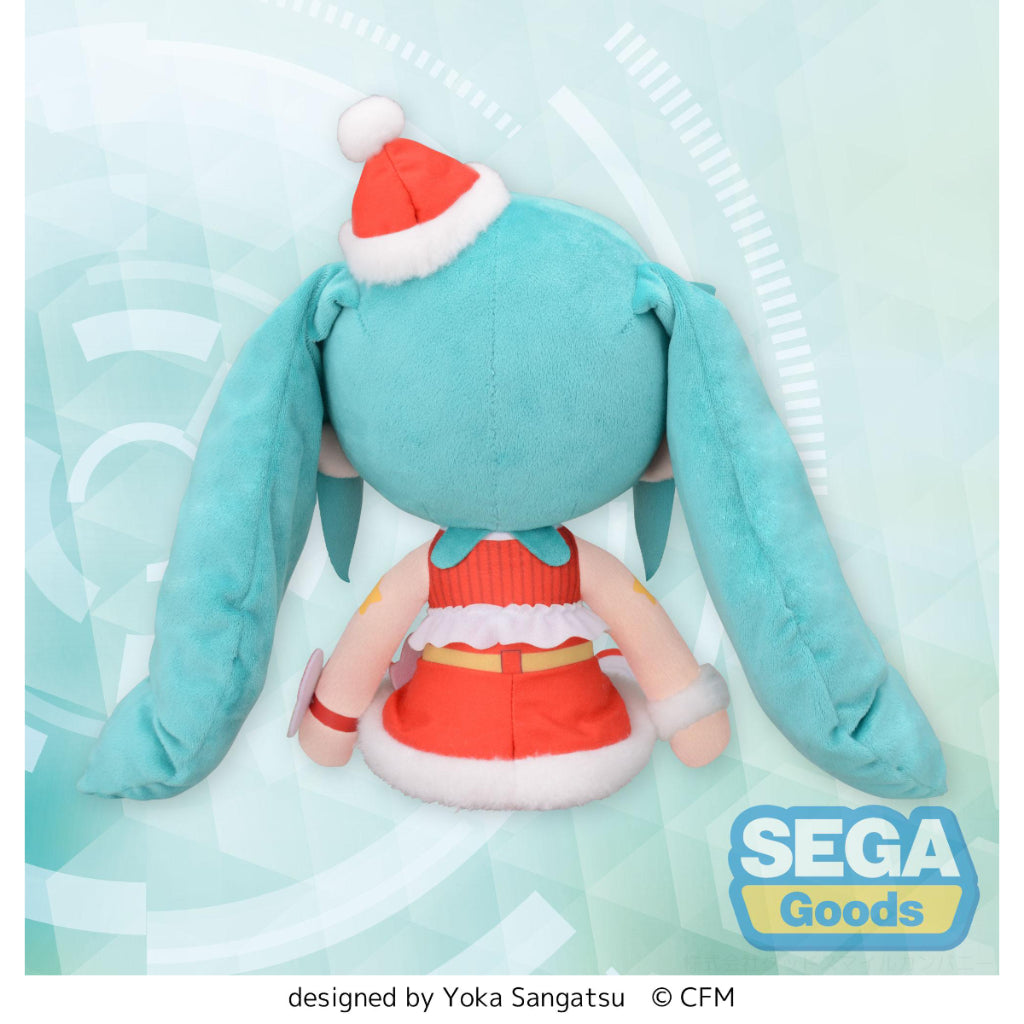 Sega Hatsune Miku Christmas 2023 Fuwa Fuwa L Plush