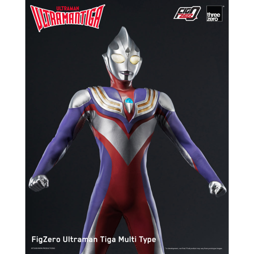 FigZero 1/6th Scale Collectible Figure - Ultraman Tiga - Ultraman Tiga Multi Type