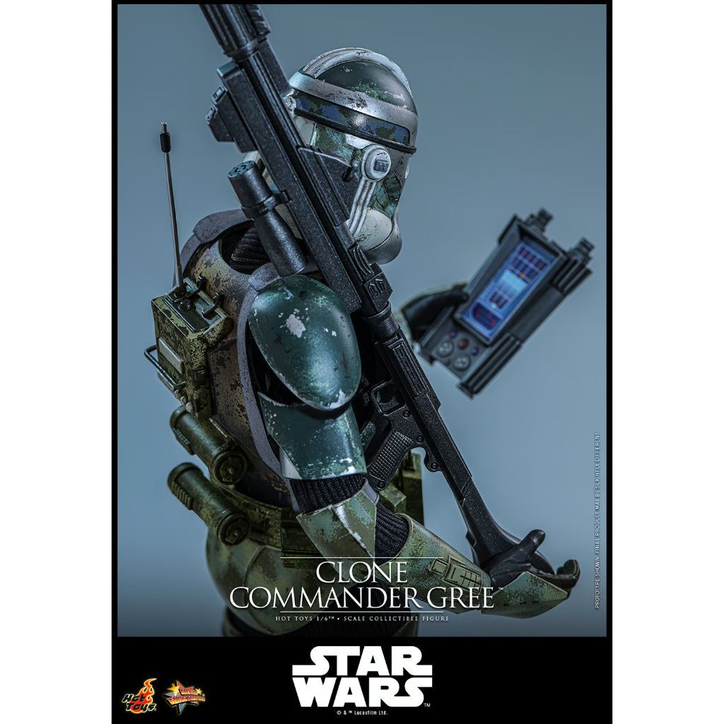 MMS877 - Star Wars: Revenge of the Sith - 1/6th Scale Clone Commander Gree