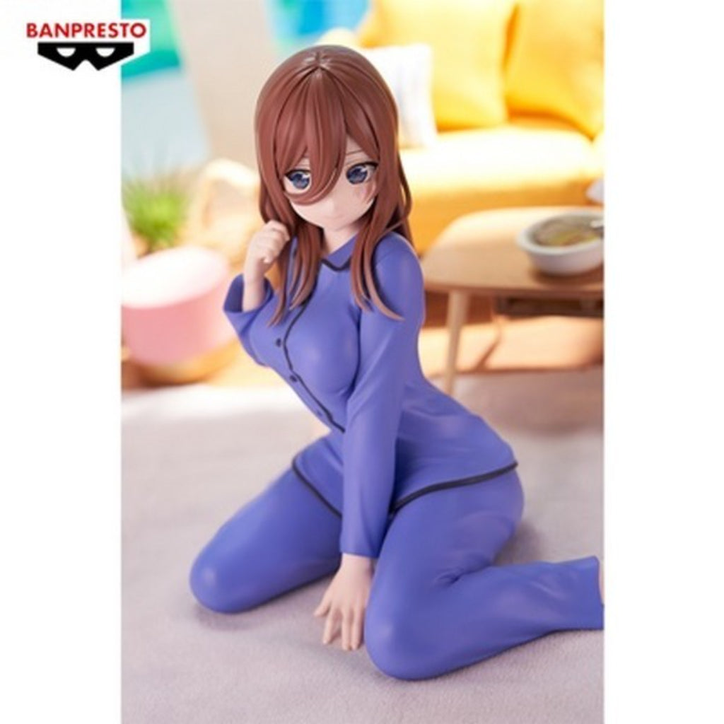 Banpresto Miku Nakano Relax Time The Quintessential Quintuplets