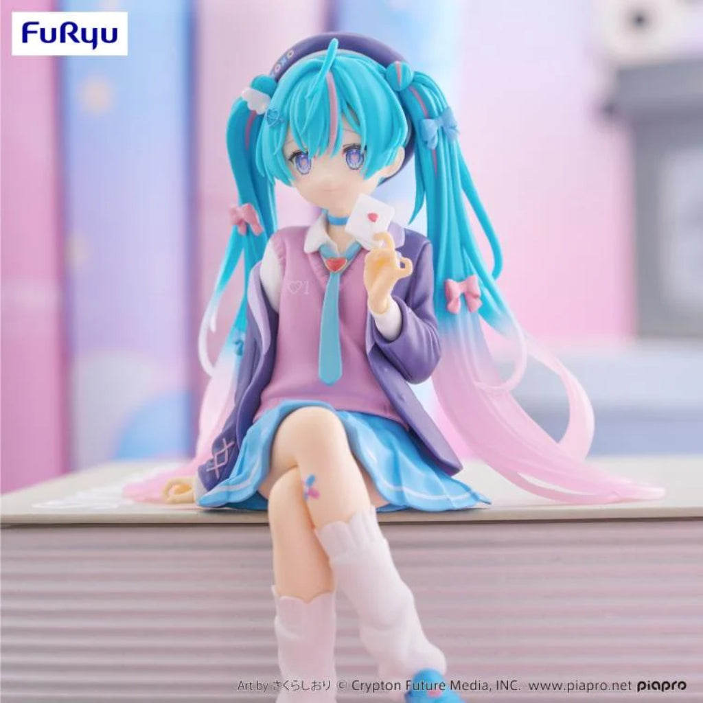 FuRyu Hatsune Miku Love Blazer Navy Ver Noodle Stopper Figure