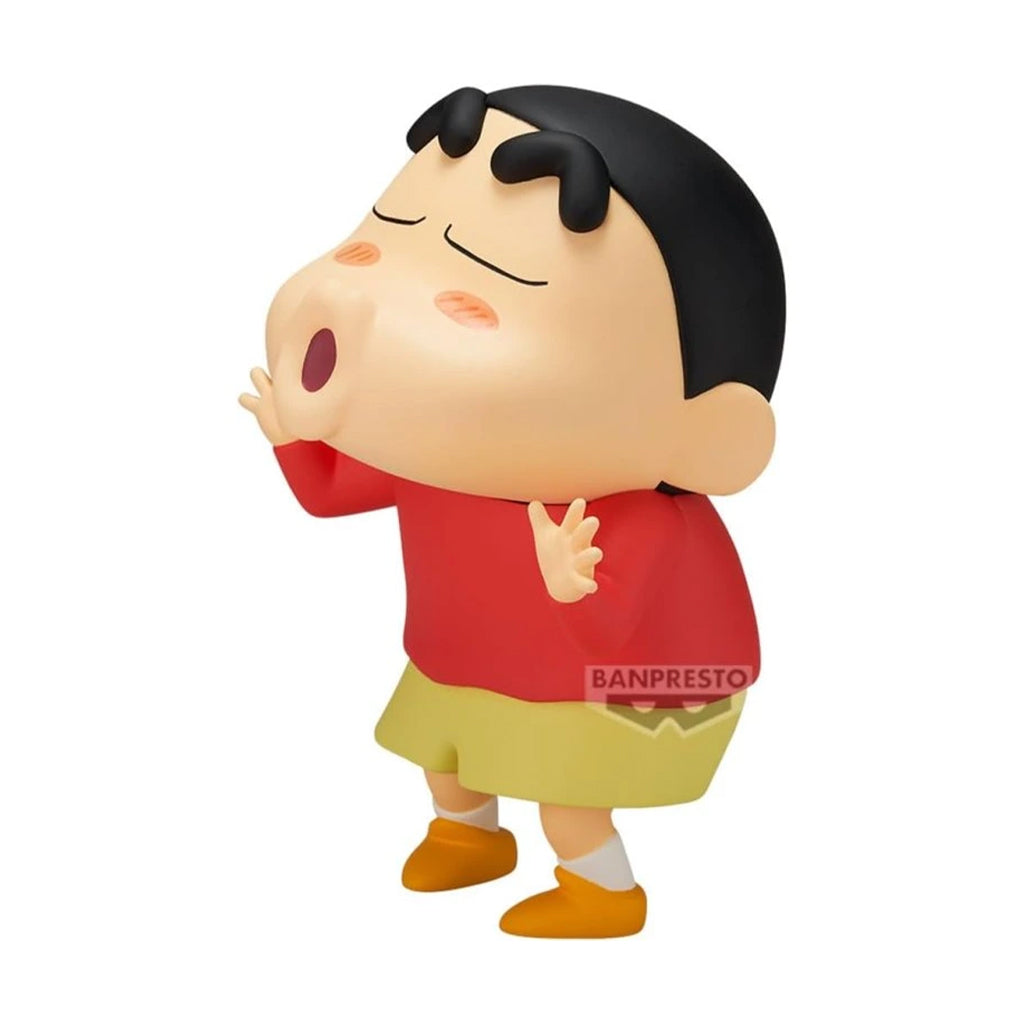Banpresto Shinnosuke Nohara My Heart is Beating Big SOFVIMATES Crayon Shin-Chan Figure