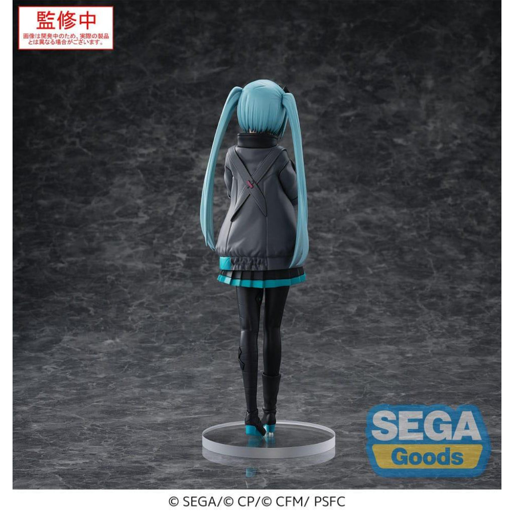 SEGA Hatsune Miku Shuttered Sekai Ver. Luminasta The Movie: The Miku Who Can't Sing Figure