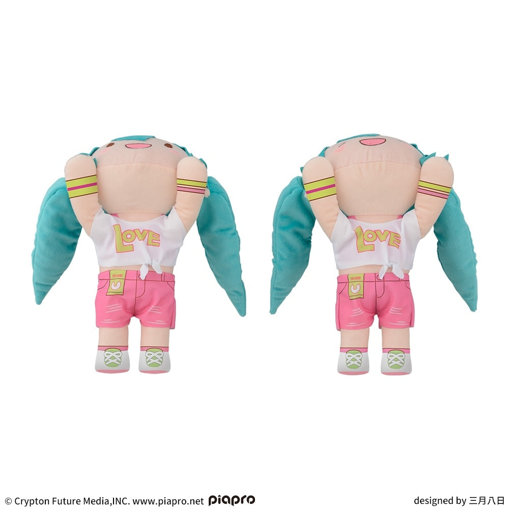 Sega Hatsune Miku Live Audience Cheering Ver Fuwapuchi Nesoberi M Plush