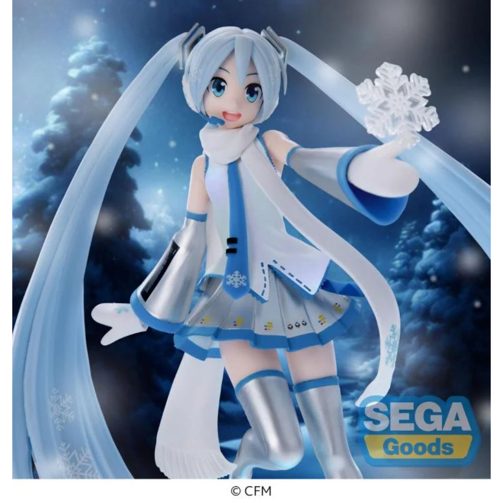 Sega Snow Miku Sky Town Ver. Luminasta Figure