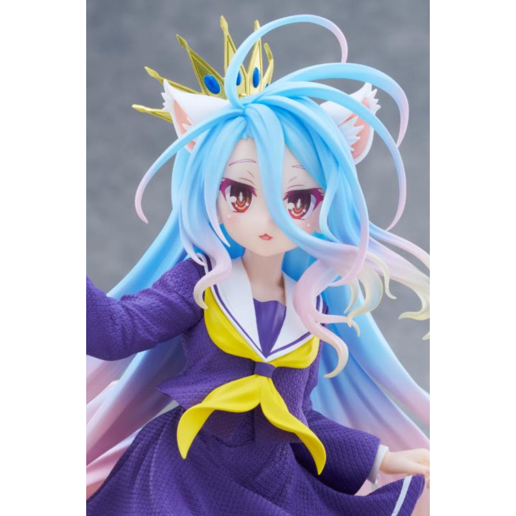 Taito Shiro Cat Ear Uniform Ver No Game No Life Coreful Figure