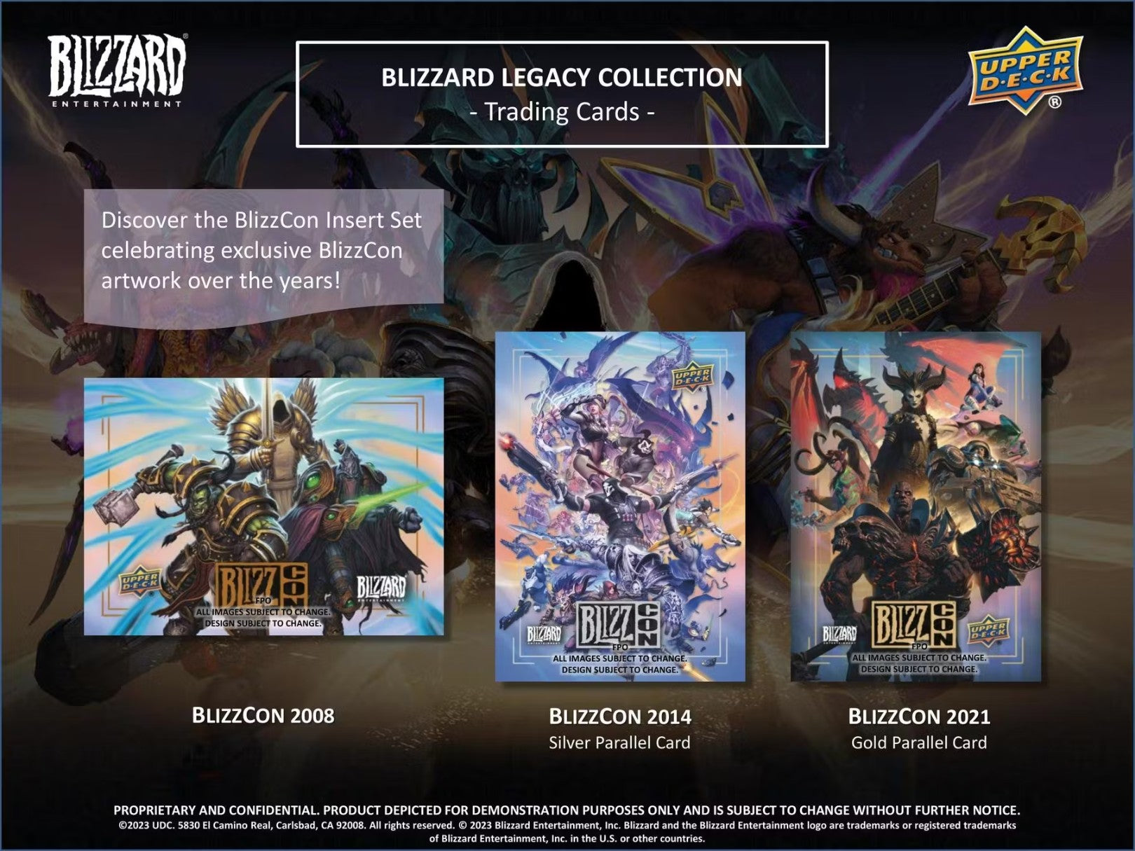 Upper Deck Blizzard Legacy Collection Hobby (UD98431) (20/Box)