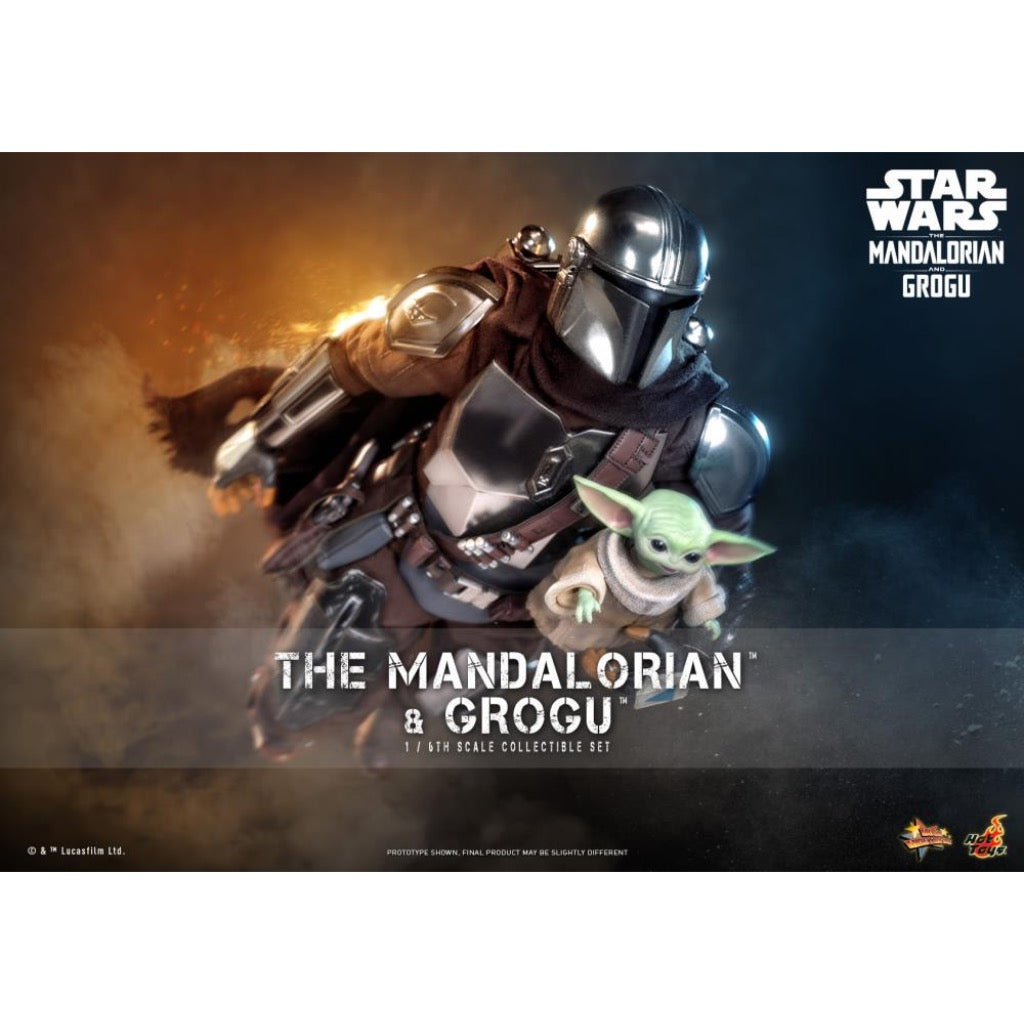 MMS871 The Mandalorian and Grogu - 1/6 The Mandalorian and Grogu Collectible Set