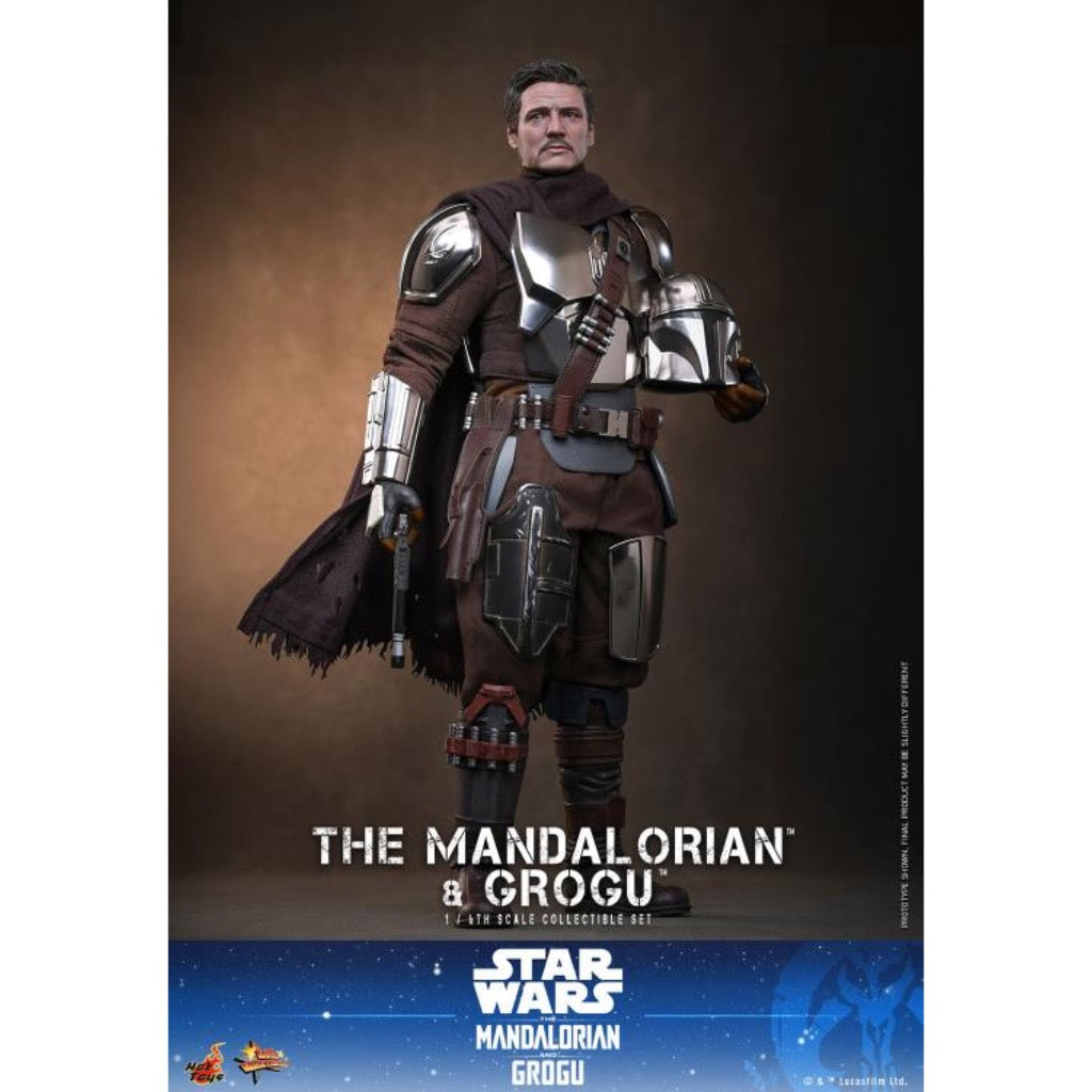 MMS871 The Mandalorian and Grogu - 1/6 The Mandalorian and Grogu Collectible Set