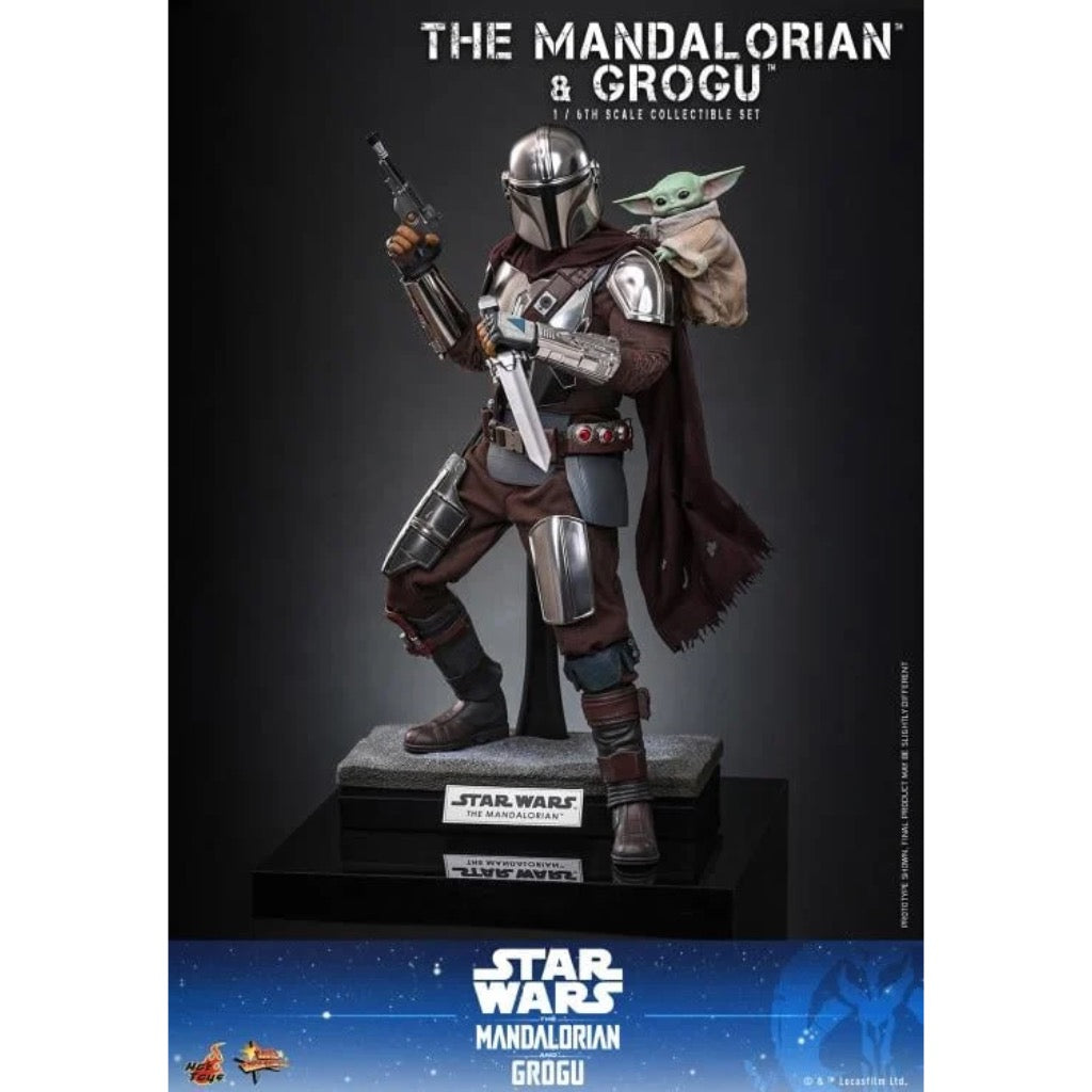 MMS871 The Mandalorian and Grogu - 1/6 The Mandalorian and Grogu Collectible Set