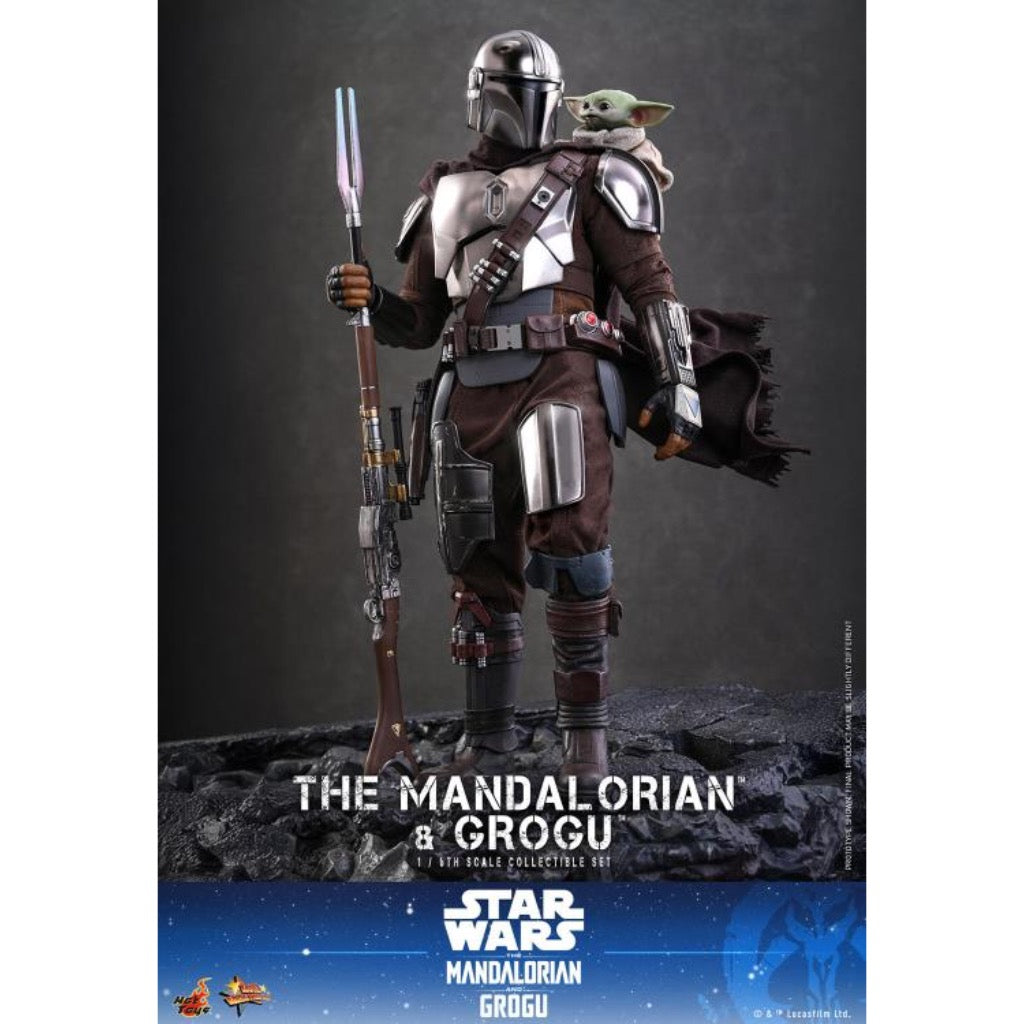 MMS871 The Mandalorian and Grogu - 1/6 The Mandalorian and Grogu Collectible Set
