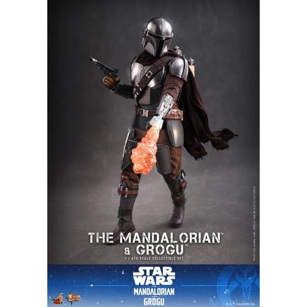 MMS871 The Mandalorian and Grogu - 1/6 The Mandalorian and Grogu Collectible Set