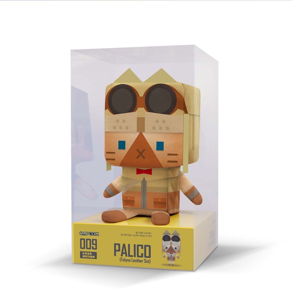 Voxenation Plush Capcom 40th Monster Hunter - Palicoes (Felyne Leather Series)