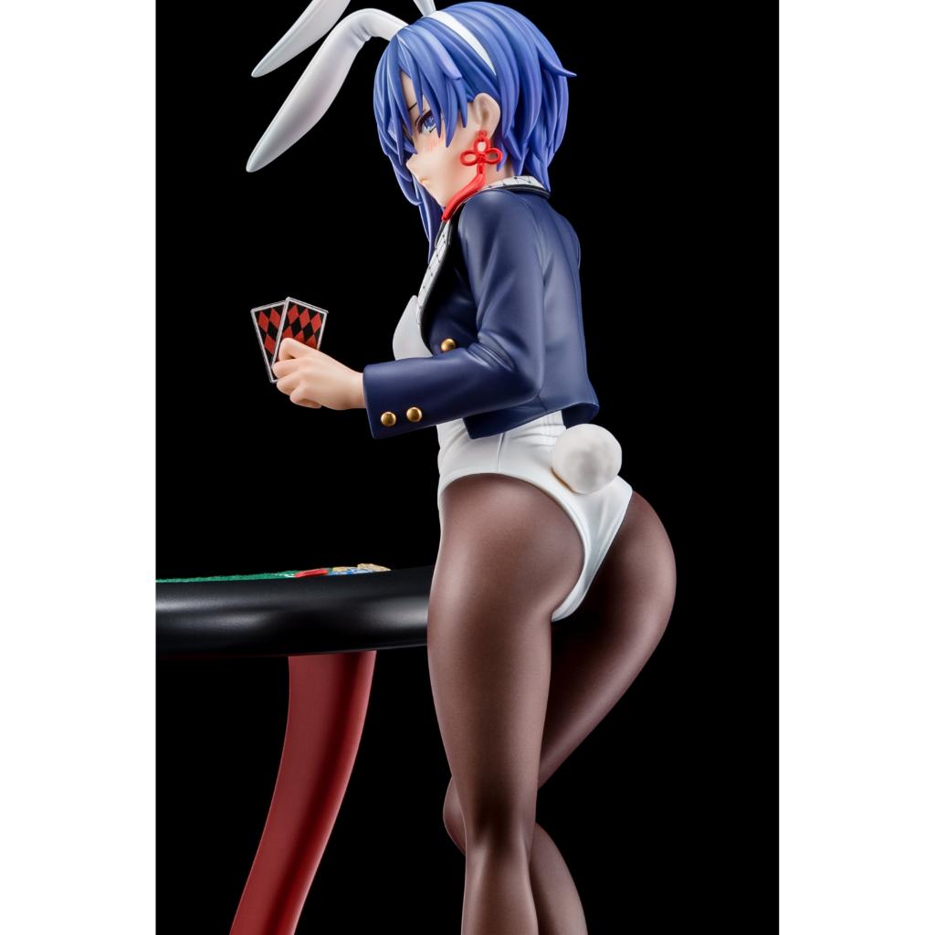 The Demon Sword Master Of Excalibur Academy - Sakuya Sieglinde Wearing Lapis Lazuli Blue Bunny Costume With Nip Slip Gimmick System Figurine