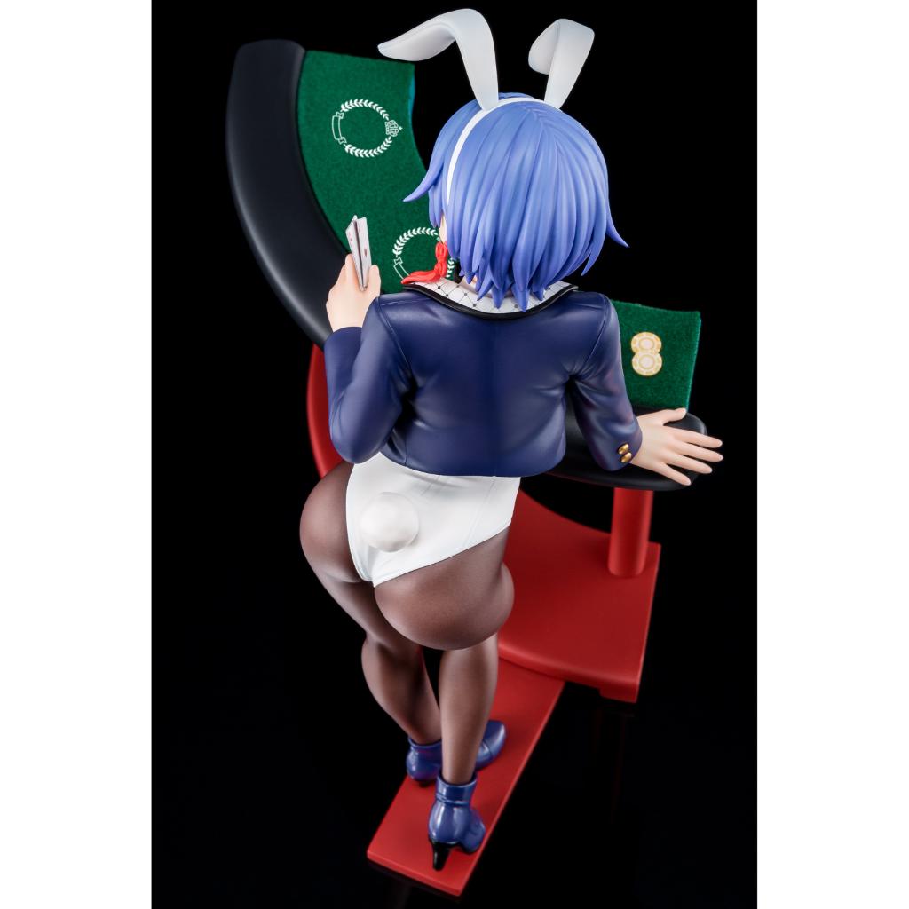 The Demon Sword Master Of Excalibur Academy - Sakuya Sieglinde Wearing Lapis Lazuli Blue Bunny Costume With Nip Slip Gimmick System Figurine