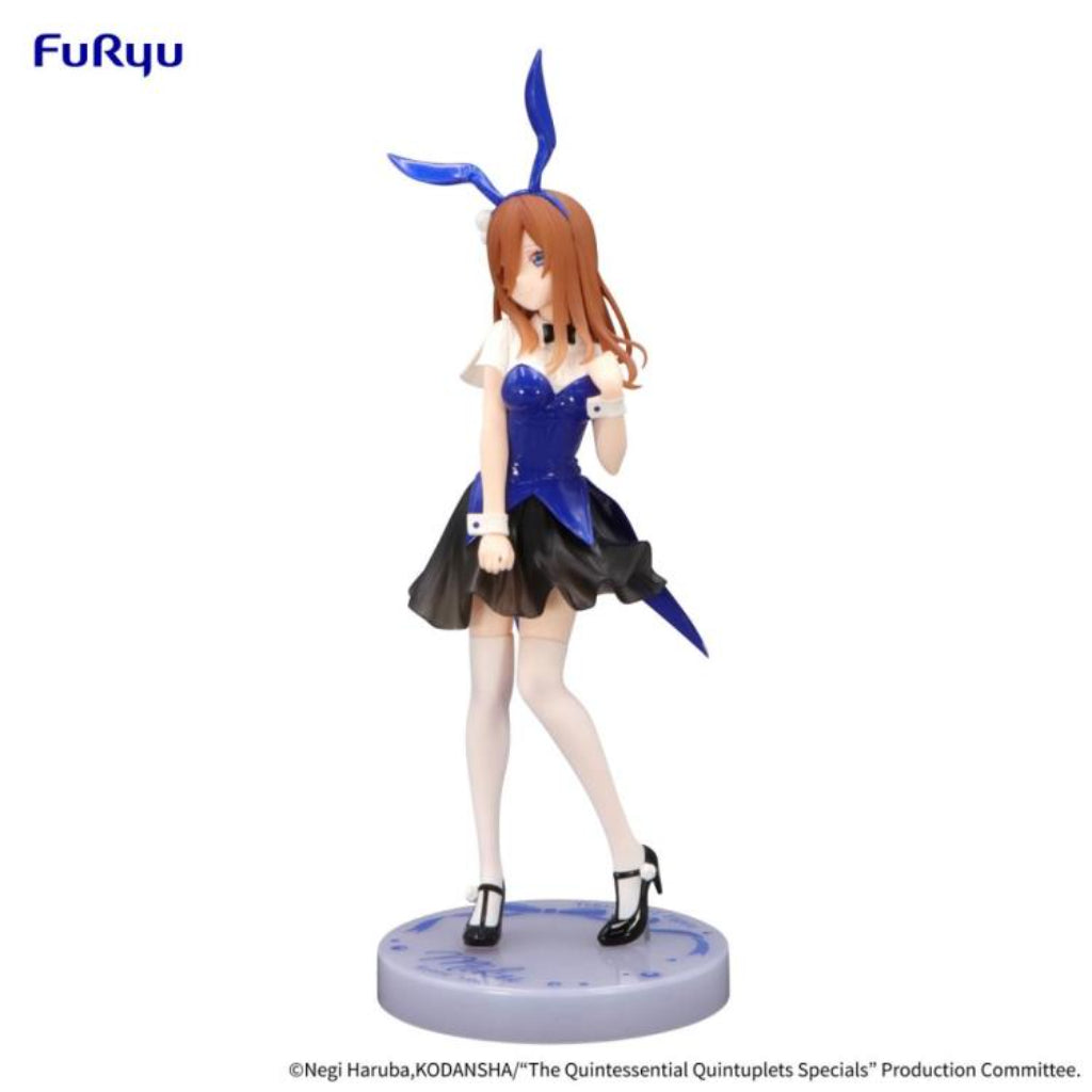FuRyu Nakano Miku Color Bunny Ver. The Quintessential Quintuplets Trio-Try-It Figure
