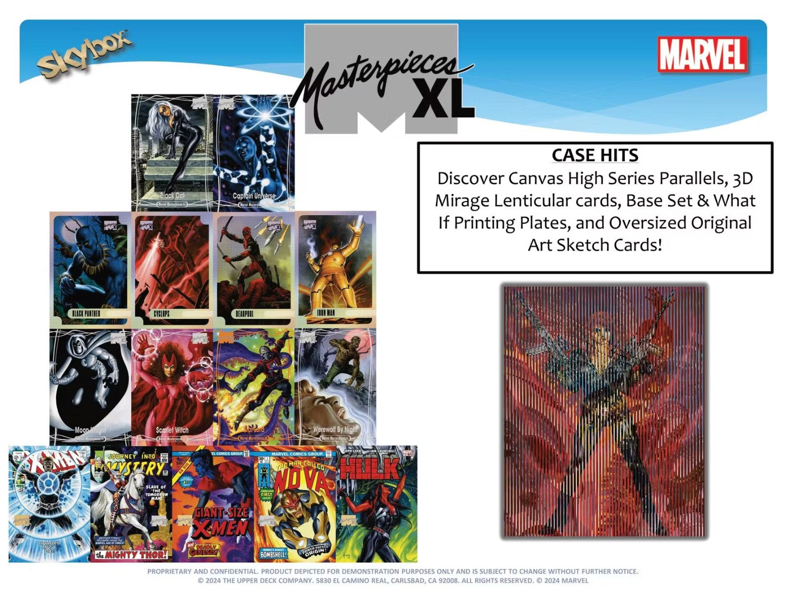 Upper Deck Marvel Masterpieces XL (UD35308) (10/Box)