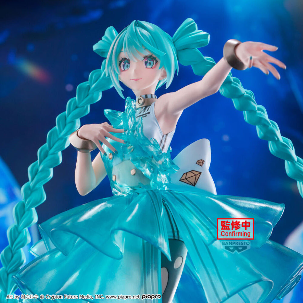 Banpresto Evolve Clearluxe Hatsune Miku Emeraldgem Figure