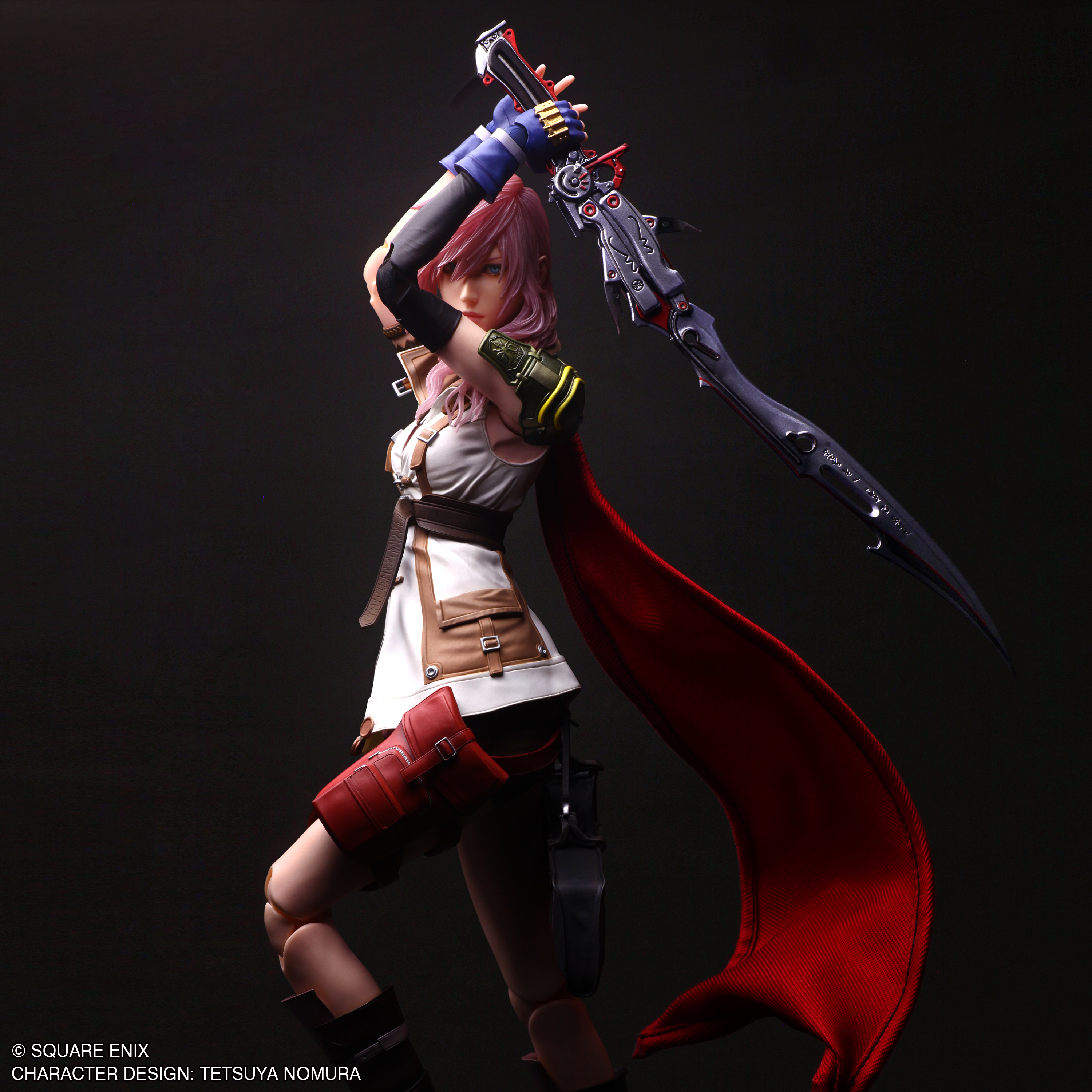Final Fantasy XIII Play Arts Shin Action Figure - Lightning
