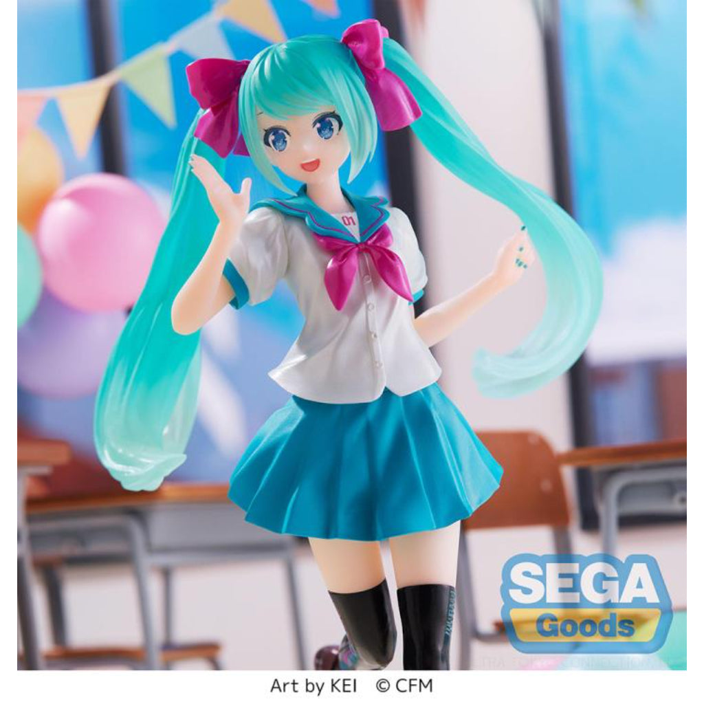 Sega Hatsune Miku 16th Anniversary Kei Ver. Luminasta Figure
