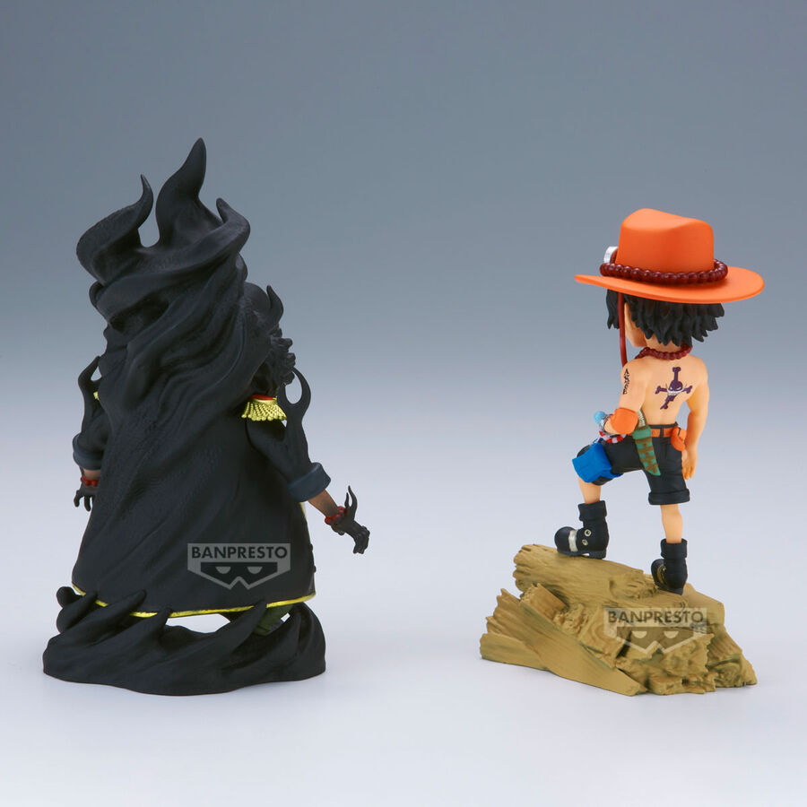 Banpresto WCF Portgas D. Ace vs. Marshall D. Teach Log Stories One Piece