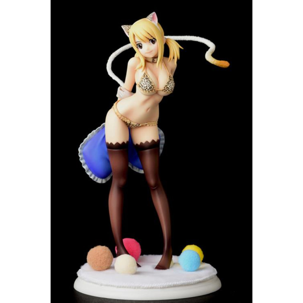 Fairy Tail - Lucy Heartfilia Leopard Print Cat Gravure Style Figurine
