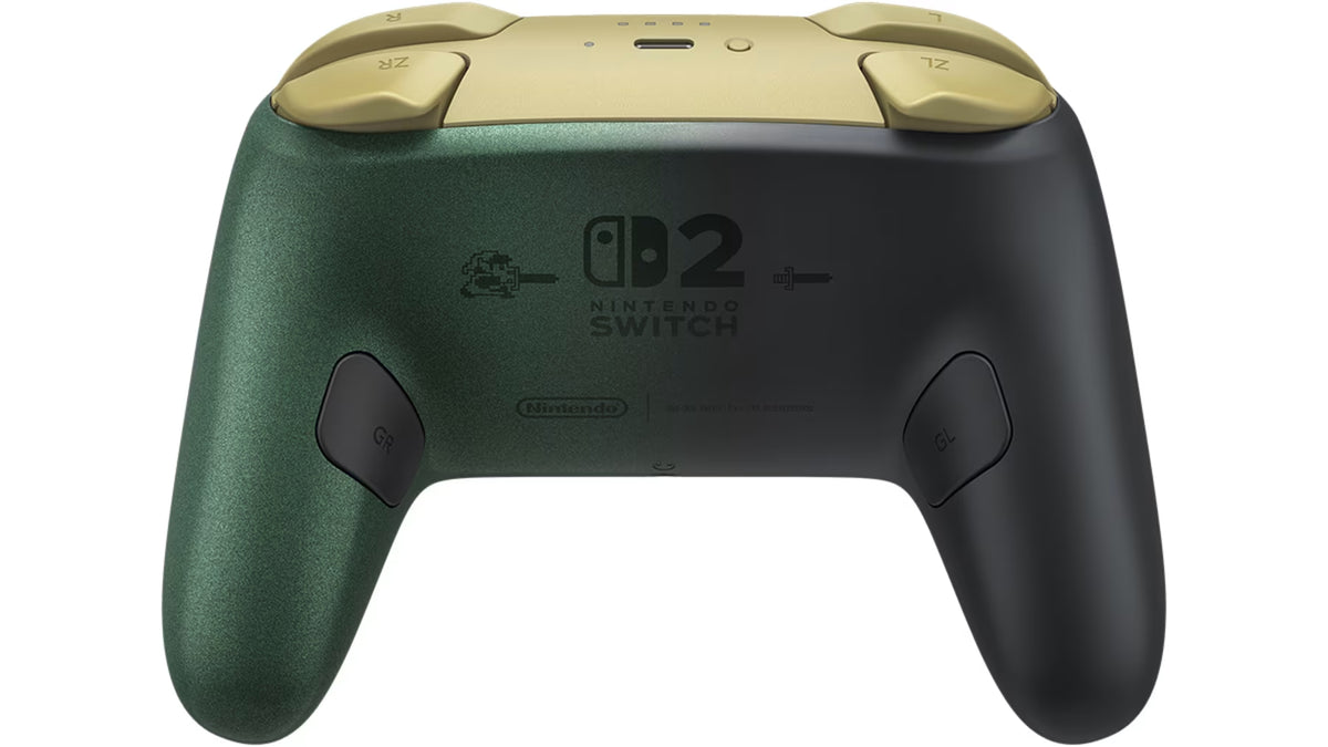 Nintendo Switch 2 Pro Controller + Display Stand - The Legend of Zelda 40th Anniversary Edition