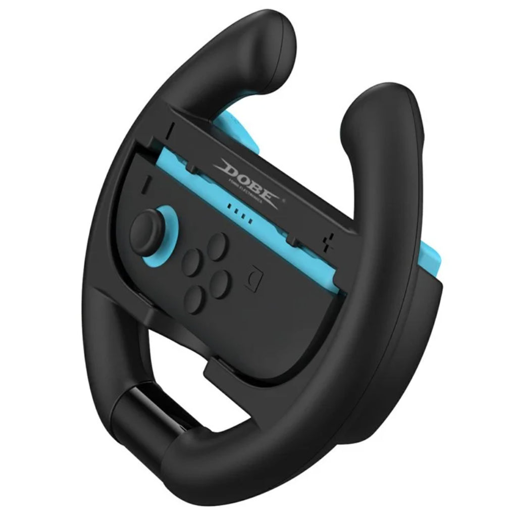 Dobe NS2 3/4 Controller Steering Wheel (2pcs) (TNS-3195 Black)