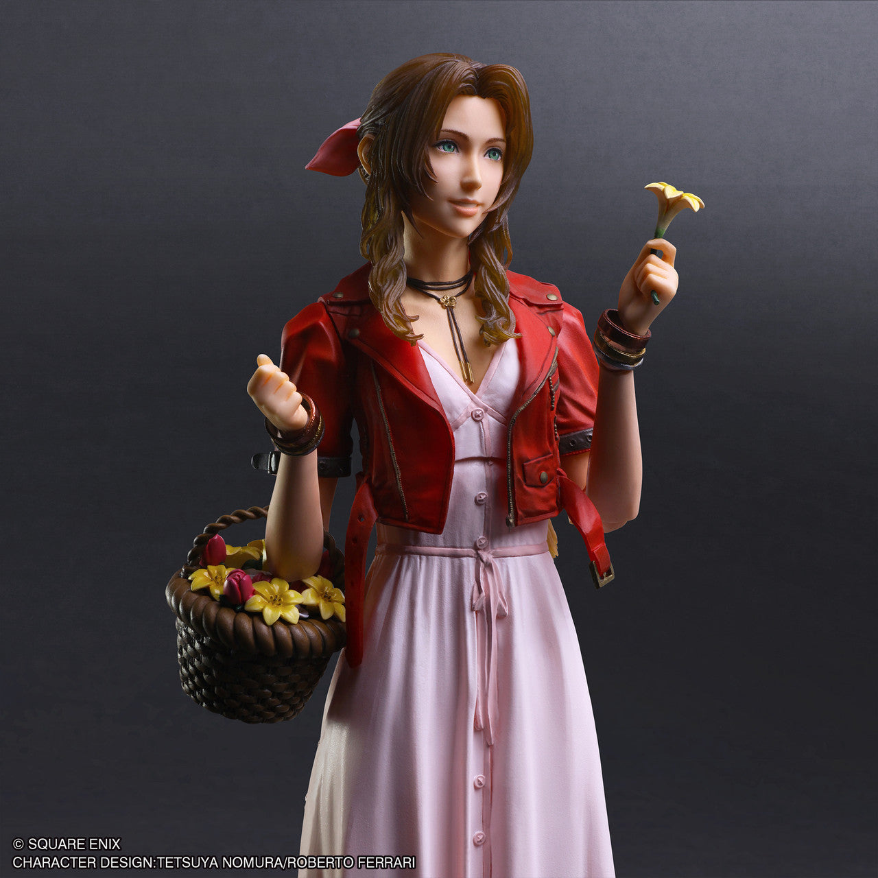 Square Enix Final Fantasy VII Rebirth Play Arts Kai Action Figure - Aerith Gainsborough