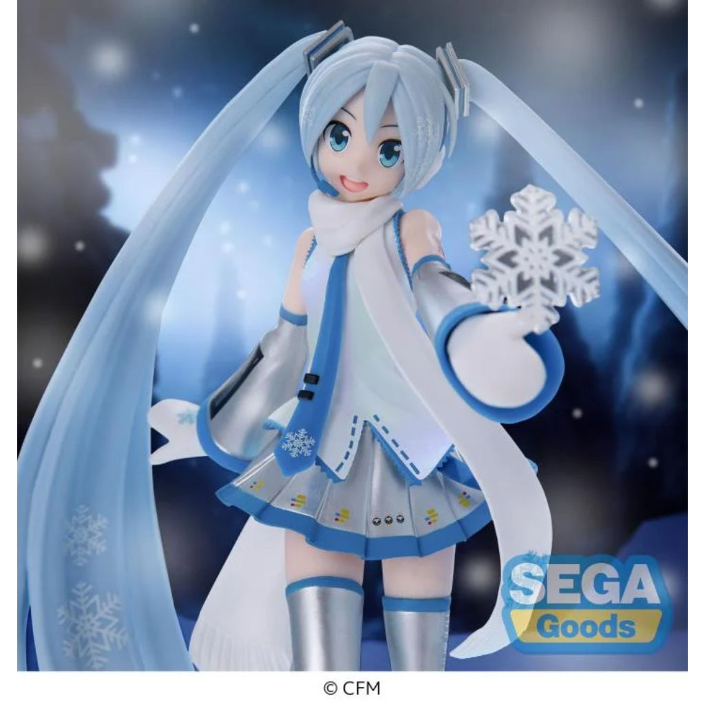 Sega Snow Miku Sky Town Ver. Luminasta Figure