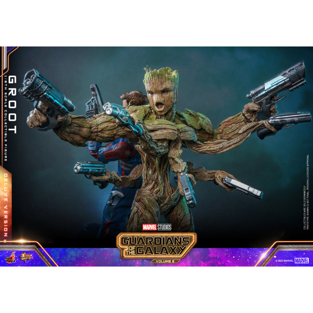 Movie Masterpiece Series MMS707 - Guardians Of The Galaxy Vol. 3 - Groot (Deluxe Version)