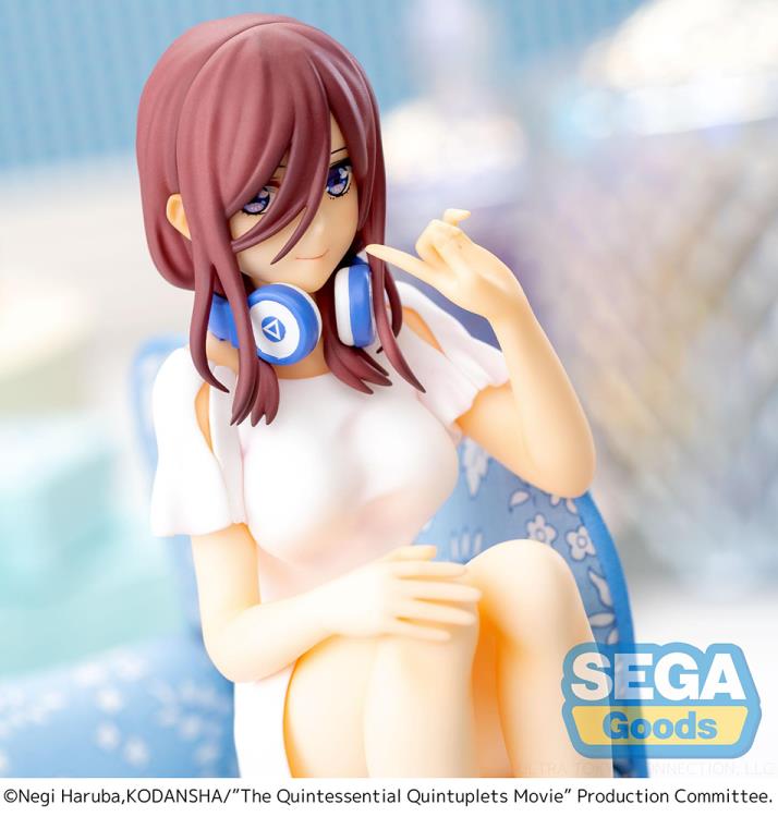 Sega PM Nakano Miku Chokonose The Quintessential Quintuplets Figure