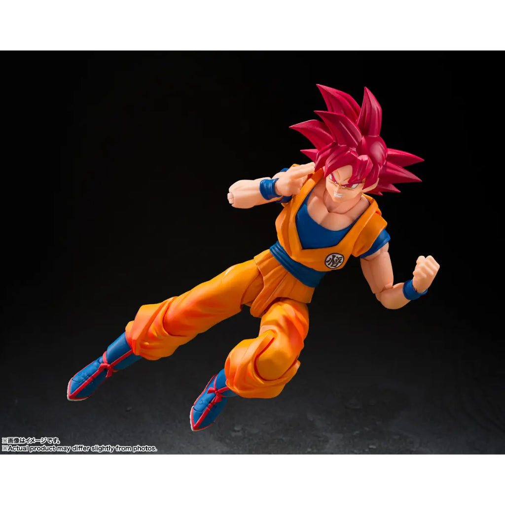 S.H.Figuarts Super Saiyan God Son Goku God Aura (Reissue)