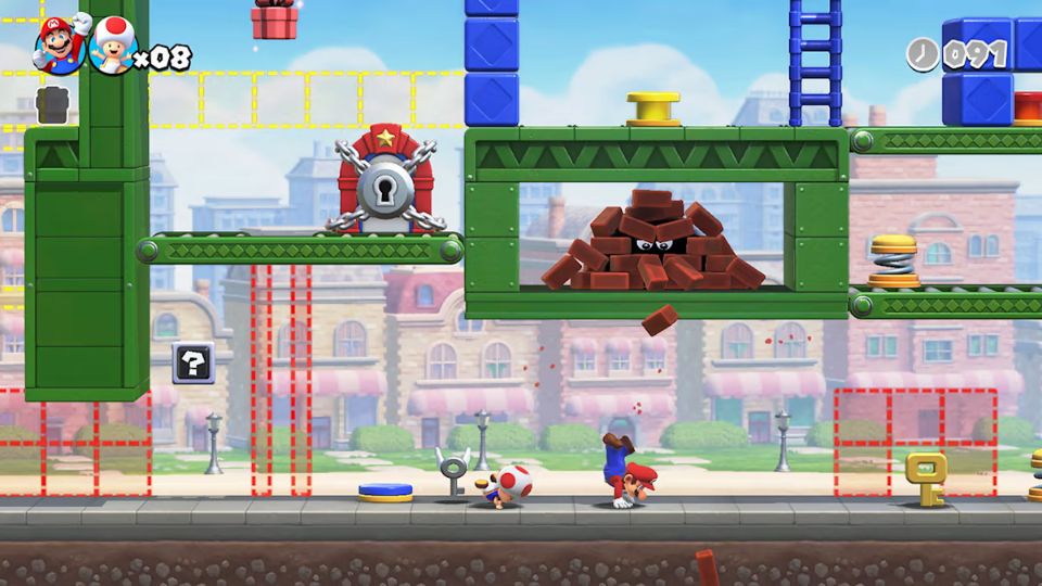NSW Mario vs Donkey Kong