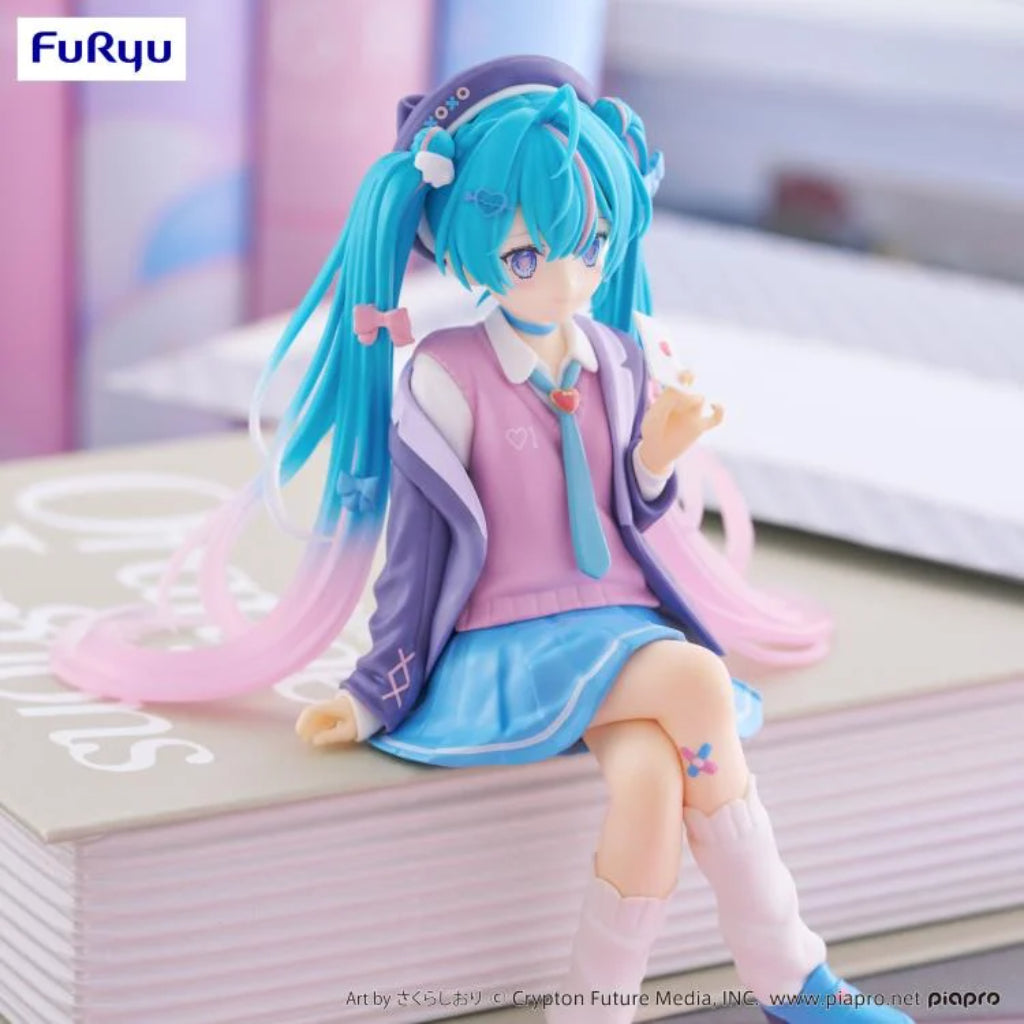 FuRyu Hatsune Miku Love Blazer Navy Ver Noodle Stopper Figure