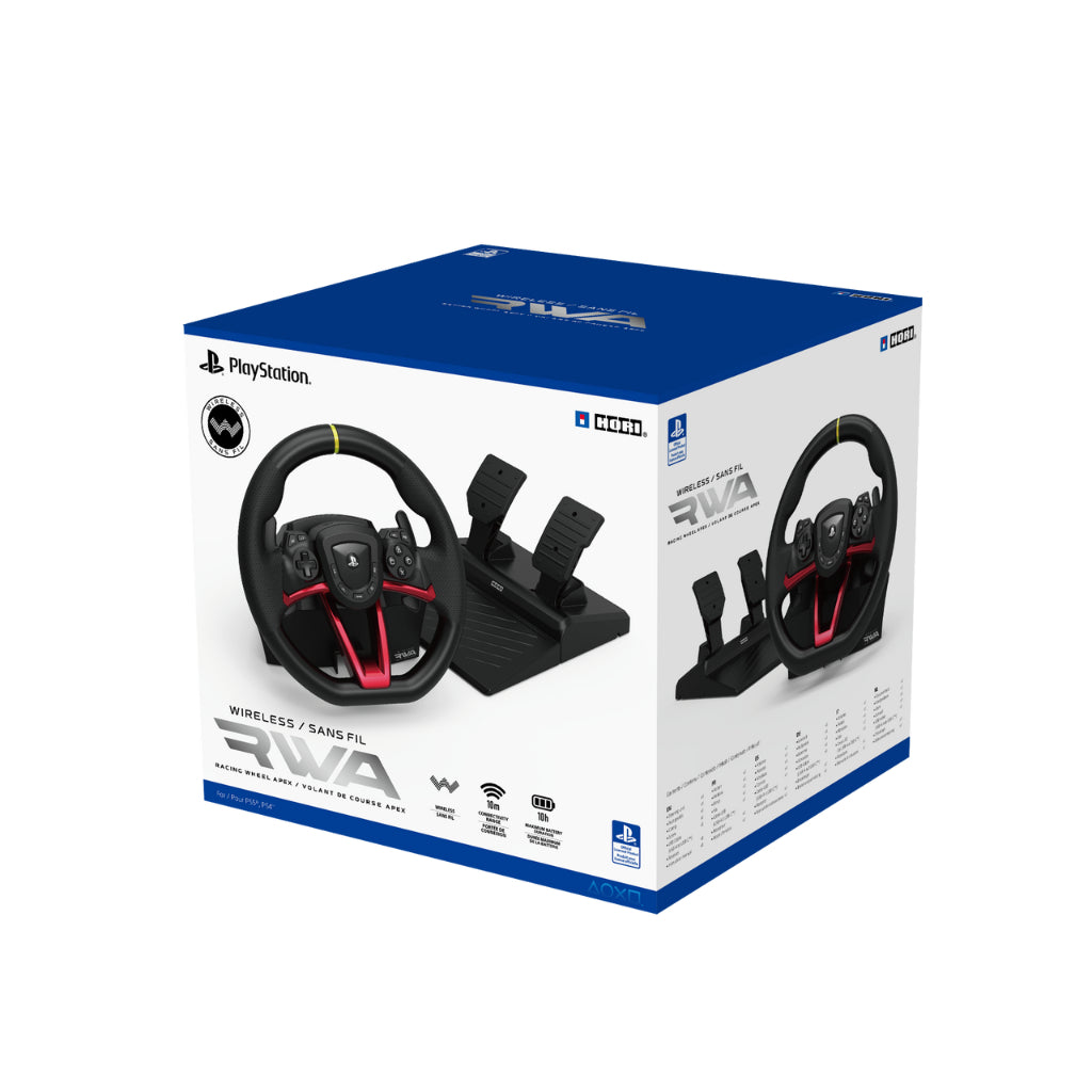 HORI Wireless Racing Wheel APEX for PS5, PS4 and Windows 11/10 (SPF-02