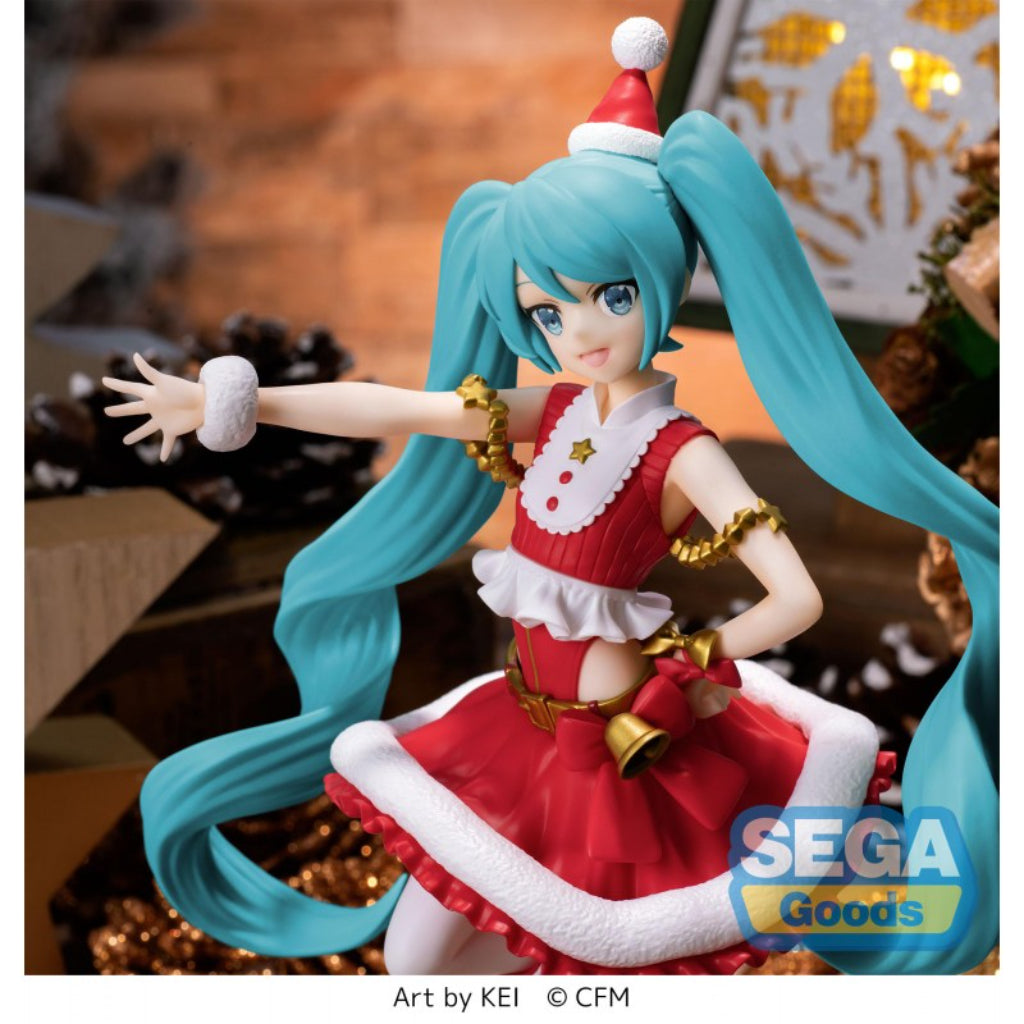 Sega Hatsune Miku Christmas 2023 Ver Luminasta Figure